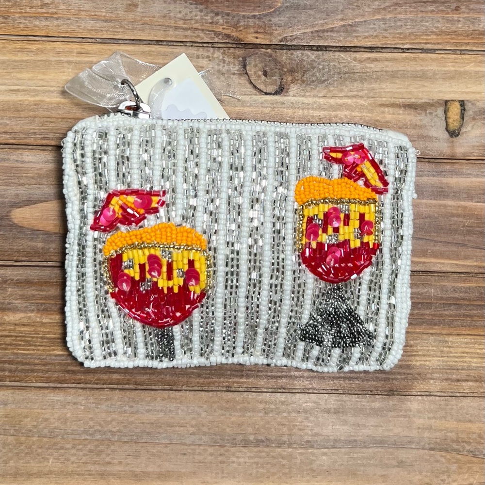 Viral Beaded Pouch